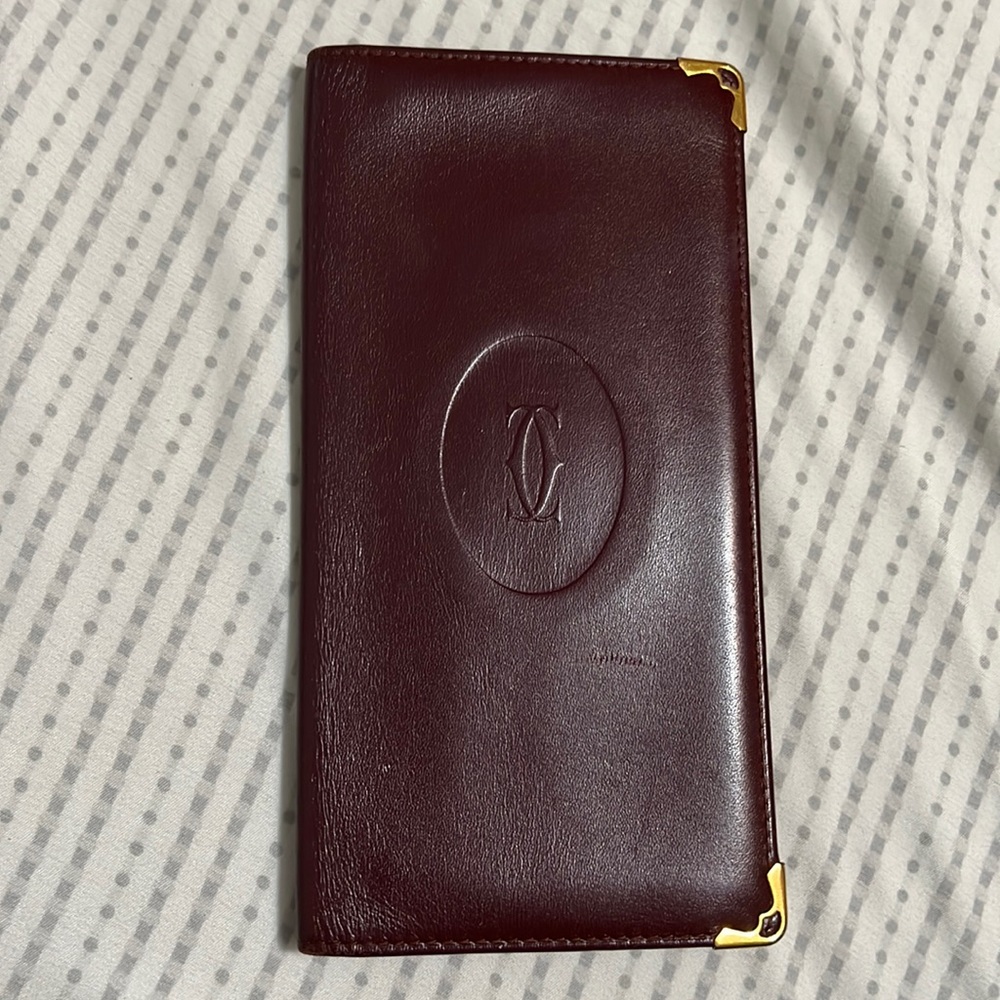 Vintage Cartier Bidfold Wallet